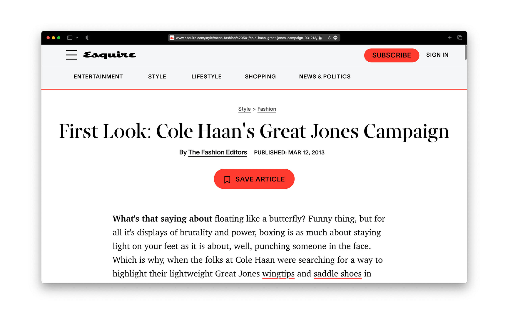 2013-03-12 Cole Haan in Esquire